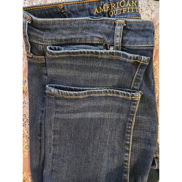 American Eagle Active Flex Slim Jeans Dark Wash Medium 32 x 34 - Picture 16 of 16